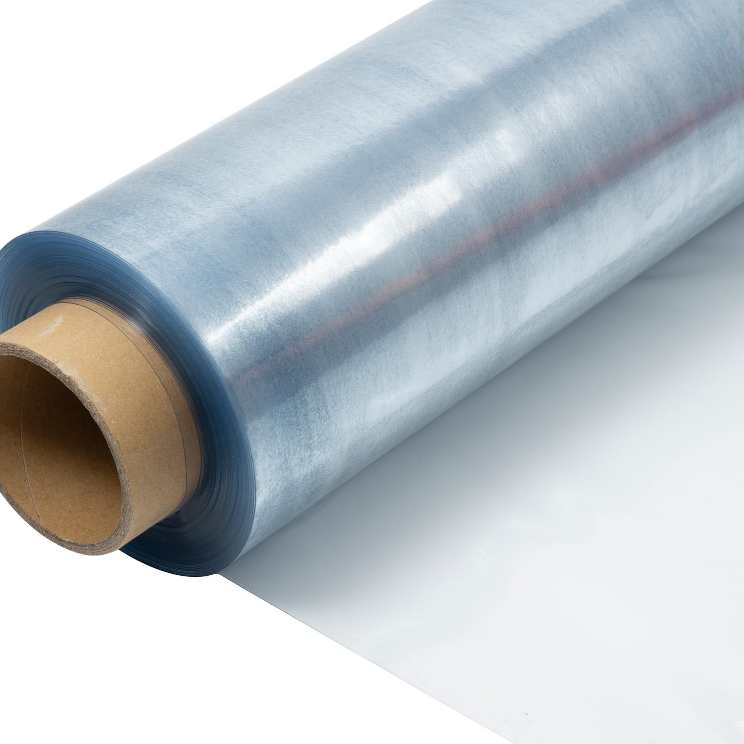 Custom label Newest design 0.4mm thickness normal clear pvc film